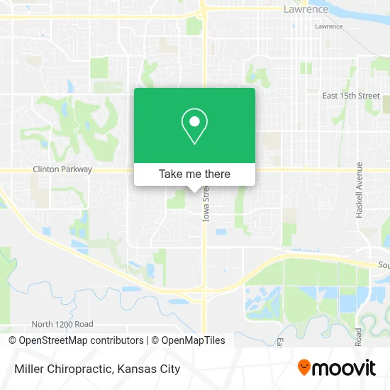 Miller Chiropractic map