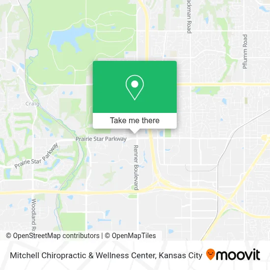 Mitchell Chiropractic & Wellness Center map