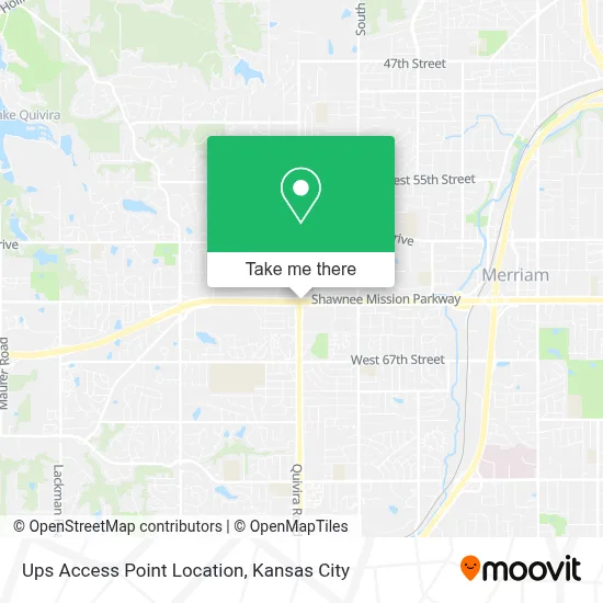 Ups Access Point Location map