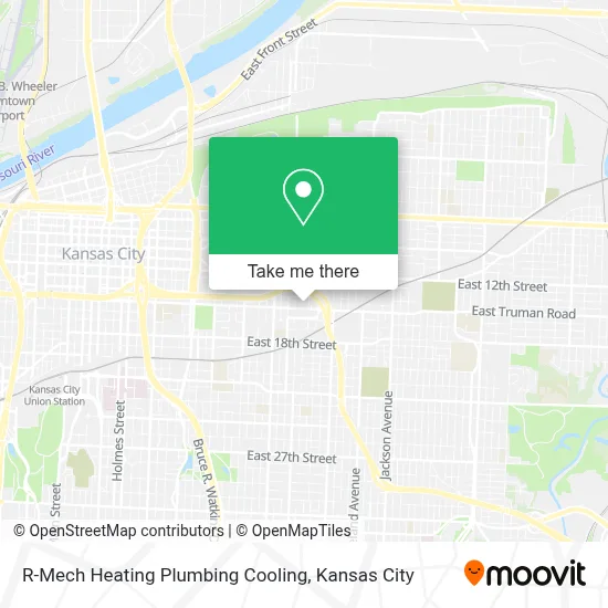 R-Mech Heating Plumbing Cooling map