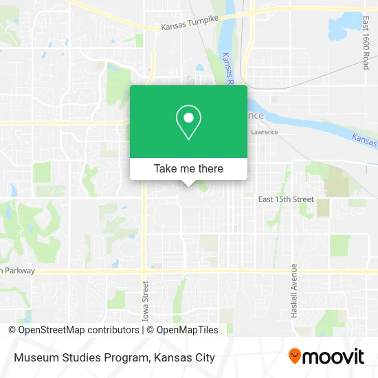 Museum Studies Program map