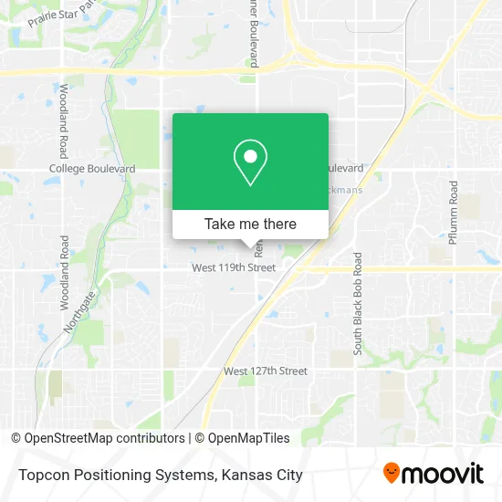 Topcon Positioning Systems map