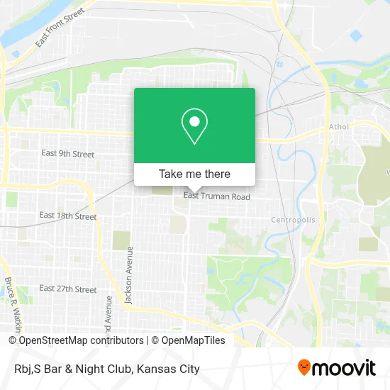 Rbj,S Bar & Night Club map