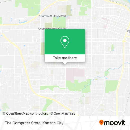 The Computer Store map