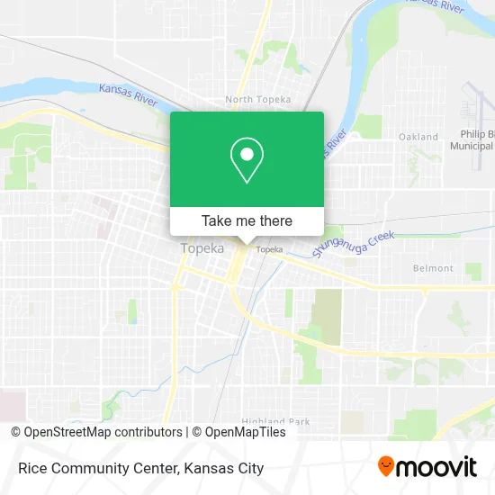 Rice Community Center map