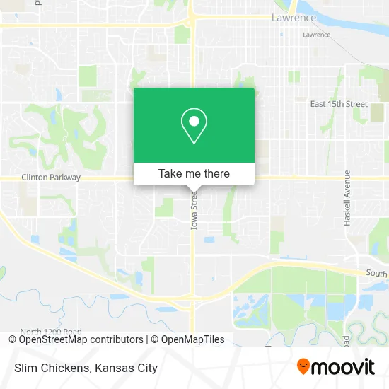 Slim Chickens map