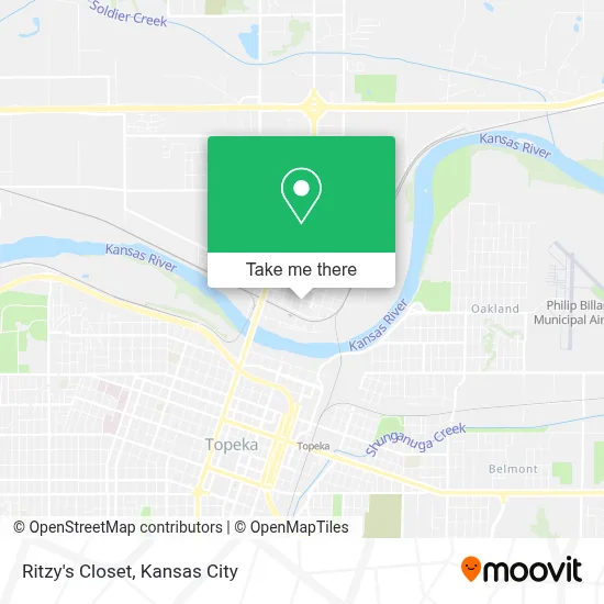 Ritzy's Closet map
