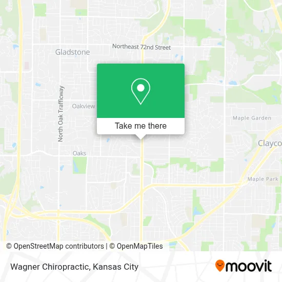 Wagner Chiropractic map