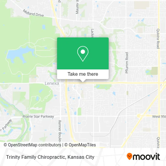 Trinity Family Chiropractic map