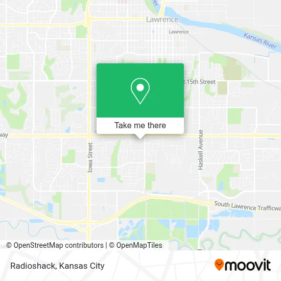 Radioshack map