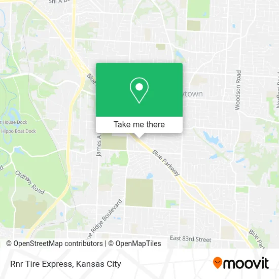 Rnr Tire Express map
