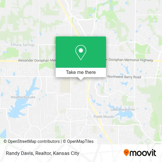 Randy Davis, Realtor map