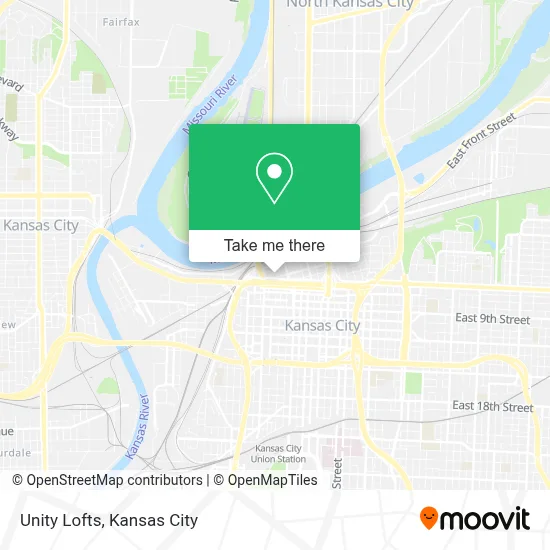 Unity Lofts map