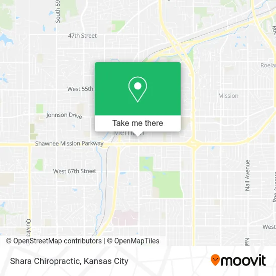 Shara Chiropractic map