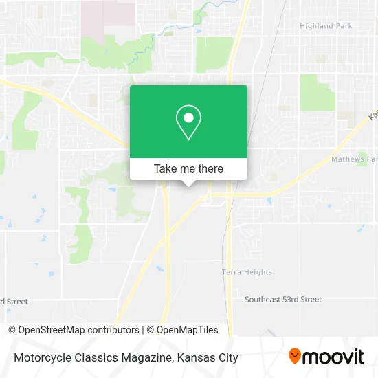 Motorcycle Classics Magazine map