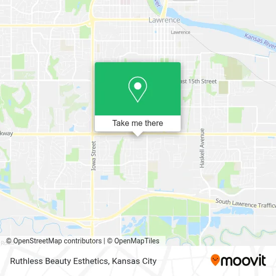 Ruthless Beauty Esthetics map