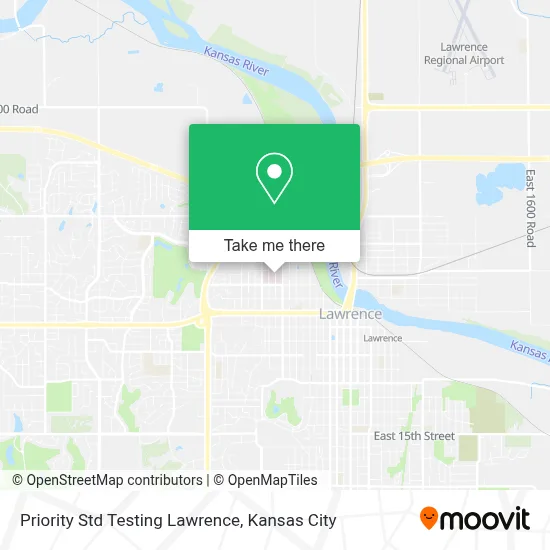 Priority Std Testing Lawrence map