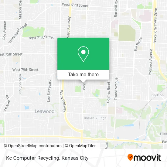 Kc Computer Recycling map
