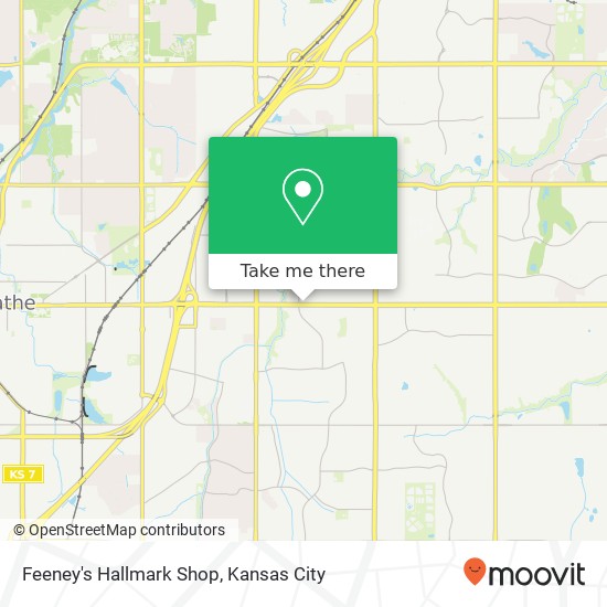 Feeney's Hallmark Shop map