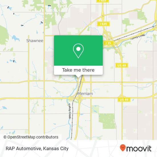 RAP Automotive map