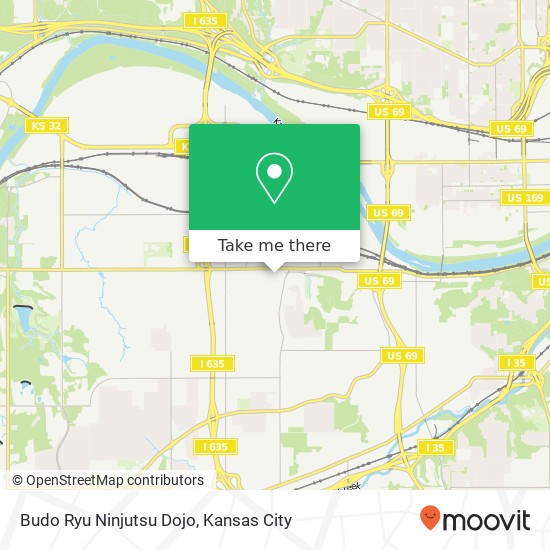 Mapa de Budo Ryu Ninjutsu Dojo