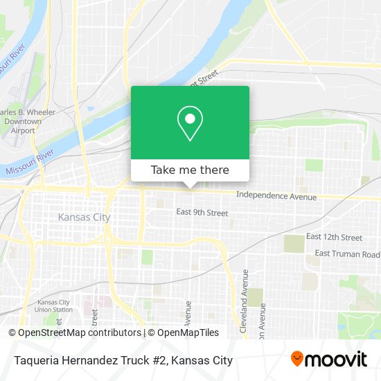 Mapa de Taqueria Hernandez Truck #2