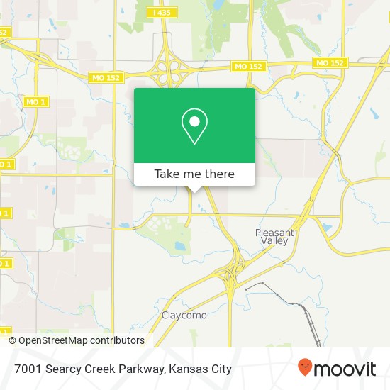 7001 Searcy Creek Parkway map