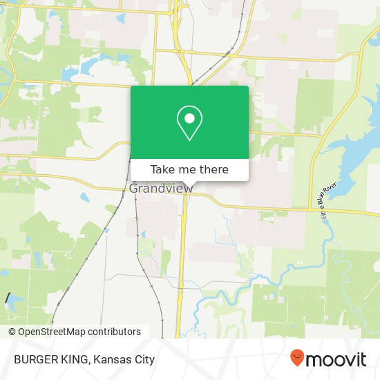 BURGER KING, 12921 S US Highway 71 Grandview, MO 64030 map