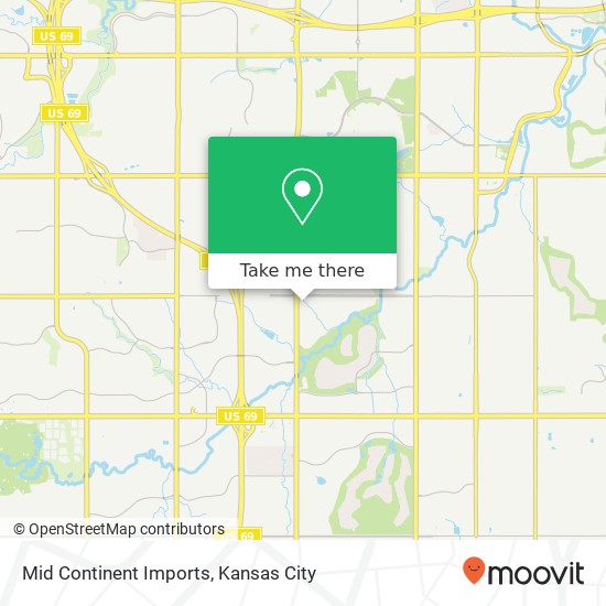 Mid Continent Imports, 12701 Metcalf Ave Overland Park, KS 66213 map
