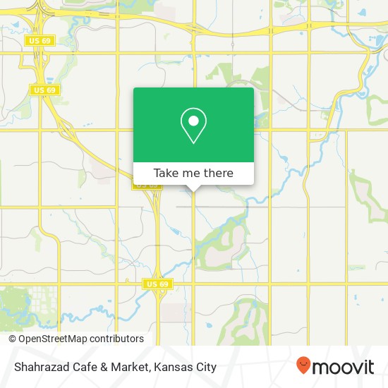 Shahrazad Cafe & Market, 12605 Metcalf Ave Overland Park, KS 66213 map