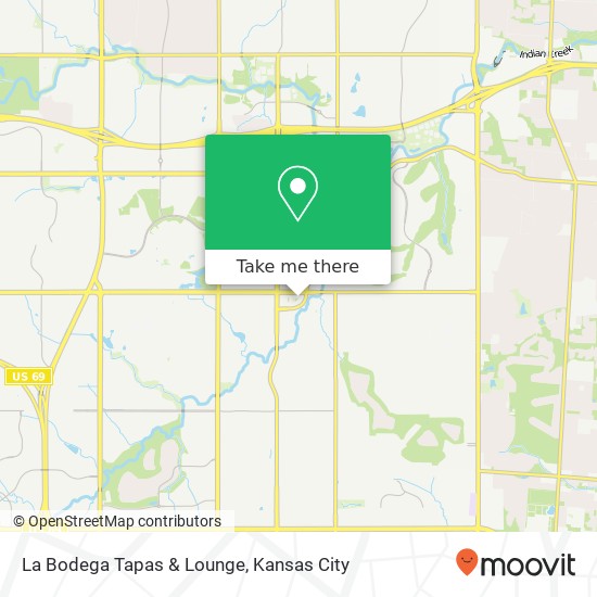 La Bodega Tapas & Lounge, 4311 W 119th St Leawood, KS 66209 map