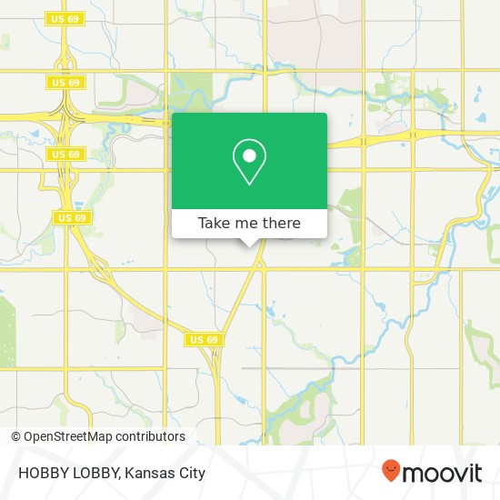 HOBBY LOBBY, 7104 W 119th St Overland Park, KS 66213 map