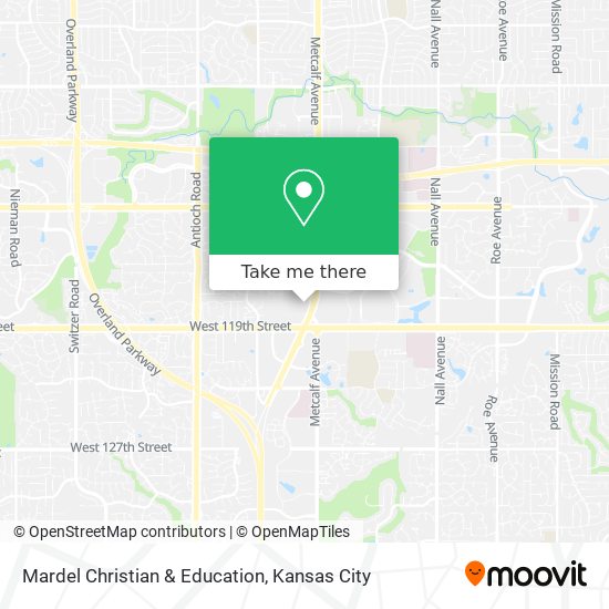 Mardel Christian & Education map