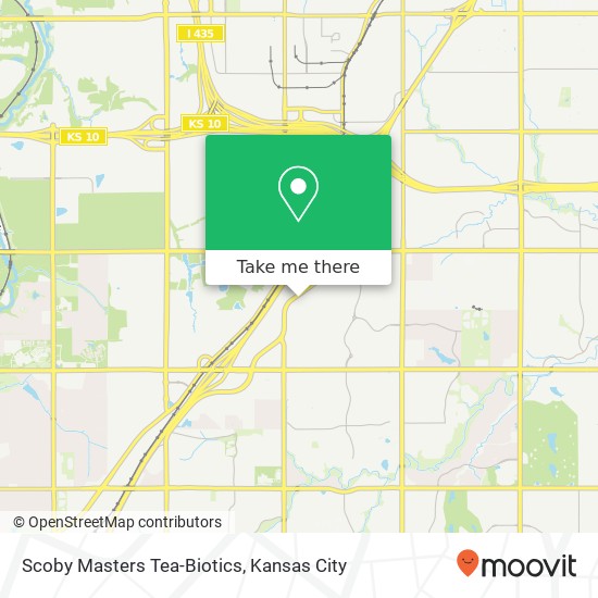 Mapa de Scoby Masters Tea-Biotics, 11415 Strang Line Rd Lenexa, KS 66215