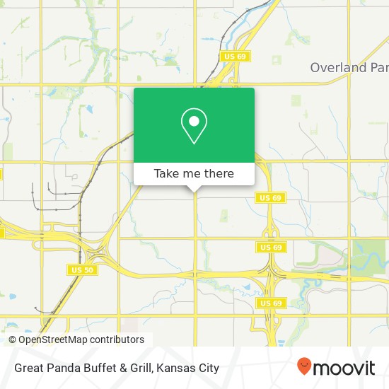Great Panda Buffet & Grill, 9764 Quivira Rd Lenexa, KS 66215 map