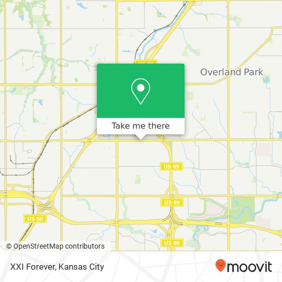 XXI Forever, 11149 W 95th St Overland Park, KS 66214 map