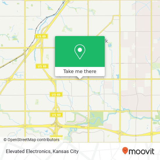 Elevated Electronics, 9009 W 95th St Overland Park, KS 66212 map