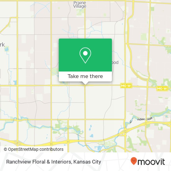 Ranchview Floral & Interiors, 3847 W 95th St Leawood, KS 66206 map