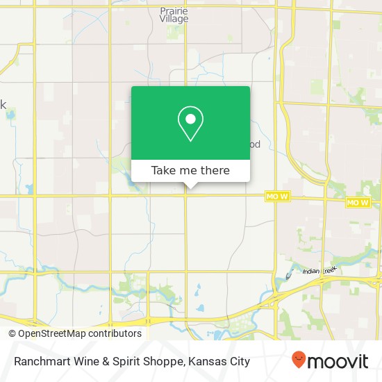 Ranchmart Wine & Spirit Shoppe map