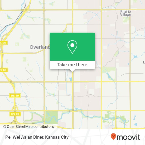 Pei Wei Asian Diner, 9222 Metcalf Ave Overland Park, KS 66212 map