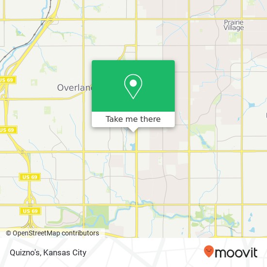 Quizno's, 9220 Metcalf Ave Overland Park, KS 66212 map