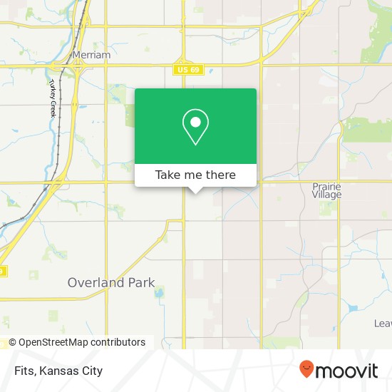 Fits, 6818 W 76th Ter Overland Park, KS 66204 map