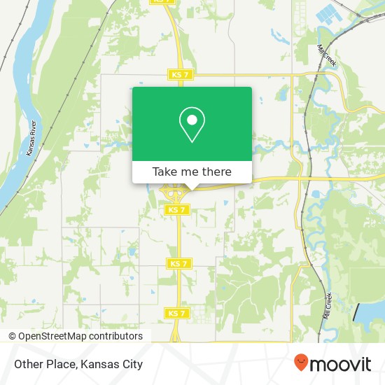 Mapa de Other Place, 22730 Midland Dr Shawnee, KS 66226