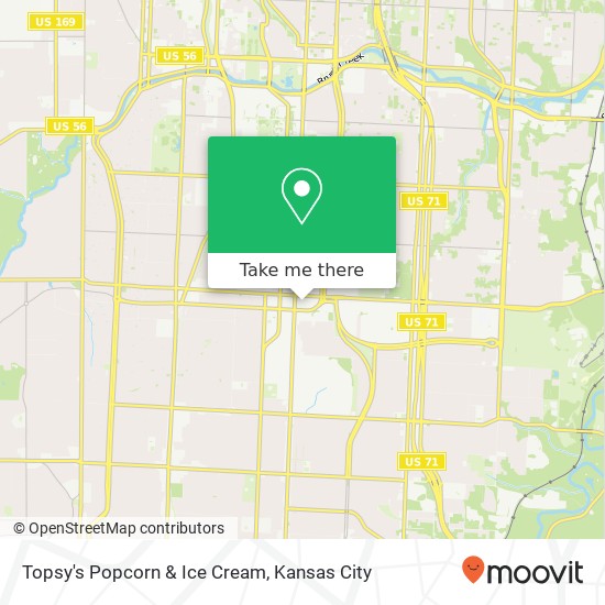 Topsy's Popcorn & Ice Cream, 1206 E Meyer Blvd Kansas City, MO 64131 map