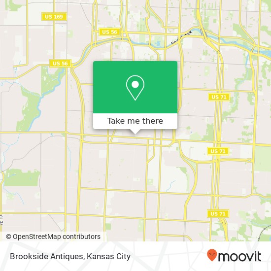 Brookside Antiques, 6219 Oak St Kansas City, MO 64113 map