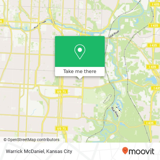 Warrick McDaniel, 3634 E 61st St Kansas City, MO 64130 map