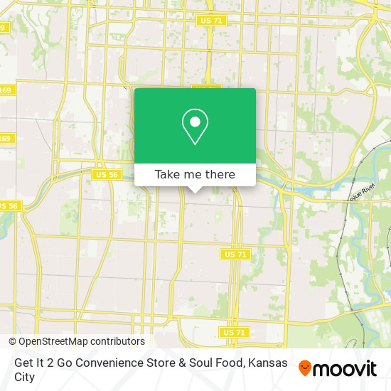Mapa de Get It 2 Go Convenience Store & Soul Food