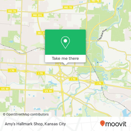 Amy's Hallmark Shop, 18810 E 39th St S Independence, MO 64057 map