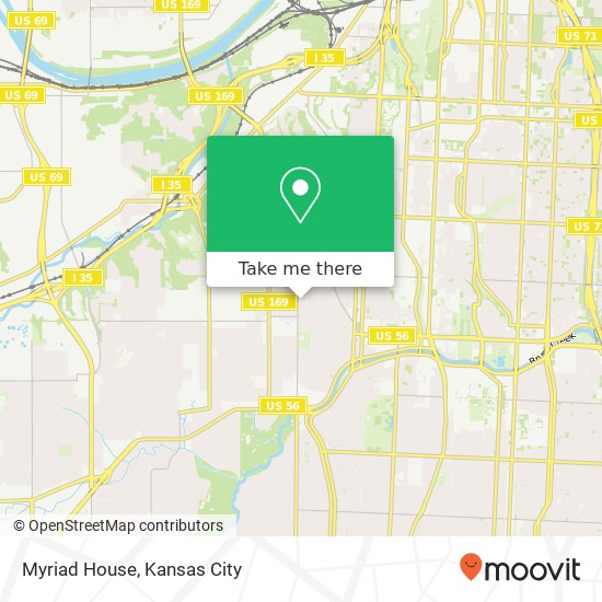 Myriad House, 4448 Bell St Kansas City, MO 64111 map