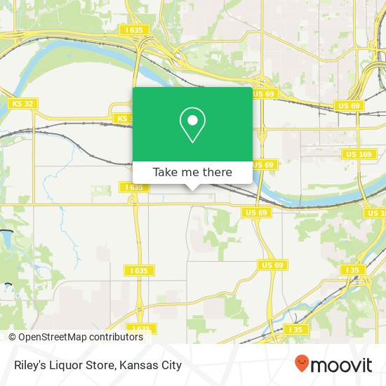 Riley's Liquor Store map